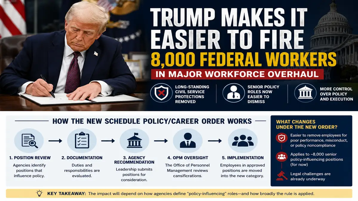 Trump federal workers firing